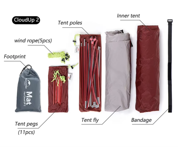 Naturehike Cloud Up Backpacking Tent